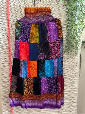 Boho patchwork skirt